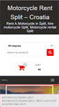 Mobile Screenshot of motorcycle-rent-croatia.com